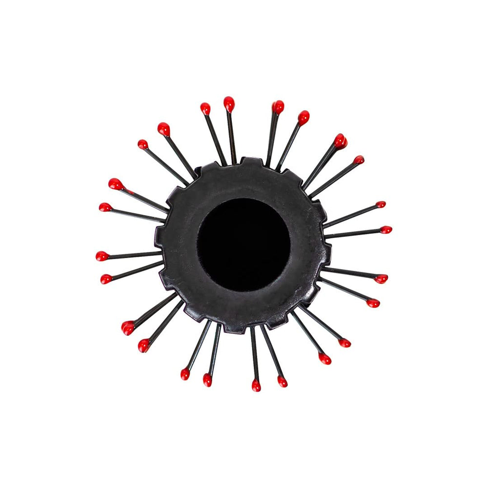 Cricket RPM 12XL bristles close-up highlighting sculpted ball tips for detangling