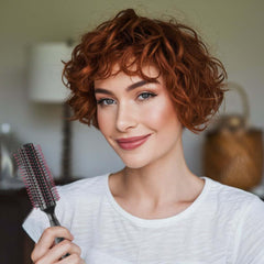 Cricket Static Free RPM 12XL in-use during blow-dry for added volume
