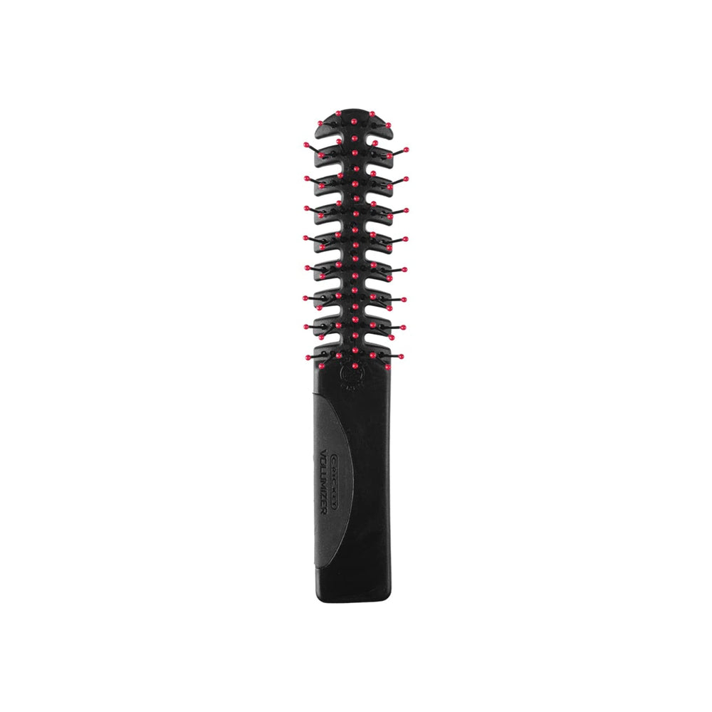 Cricket Static Free Volumizer Brush non-slip handle ensures precise control.
