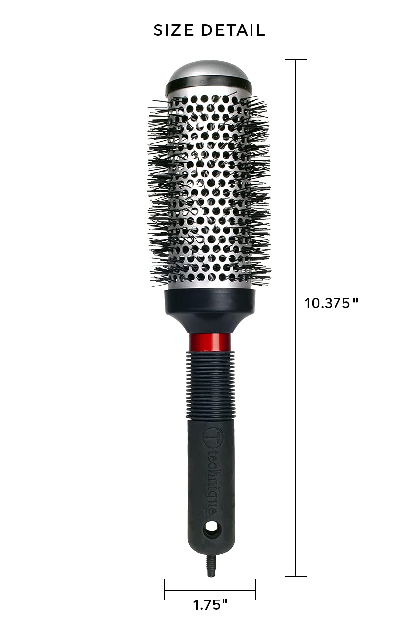 Cricket Technique 370 bristles infused with Tourmaline for shine