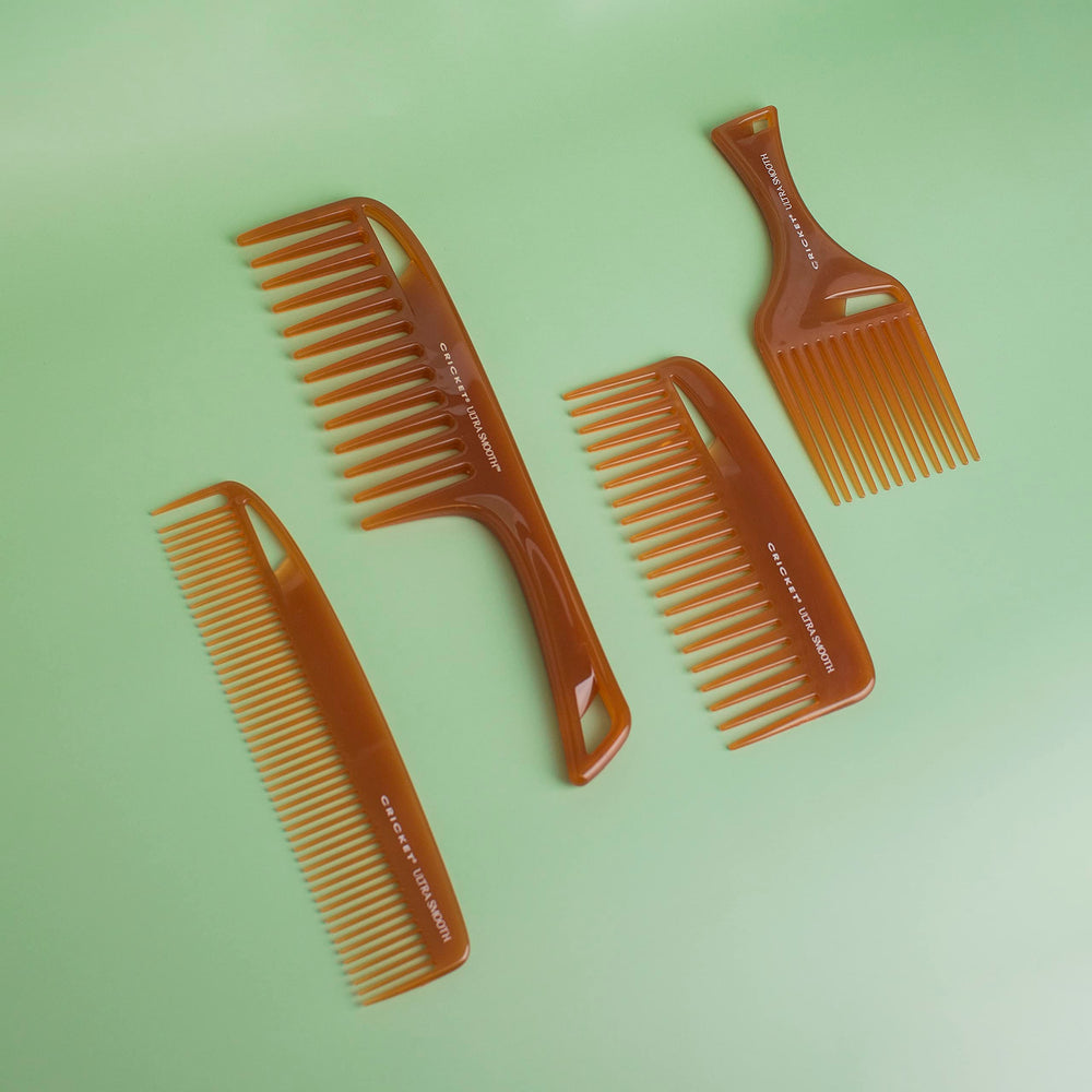 Cricket Ultra Smooth Detangler Comb extended-handle for better control