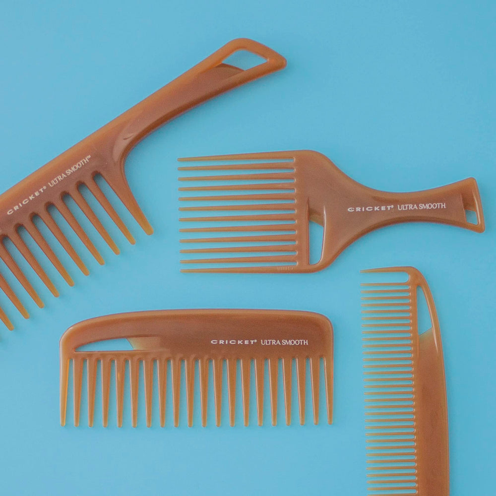 Cricket Ultra Smooth Hair Pick ideal for curly and thick hair routines.