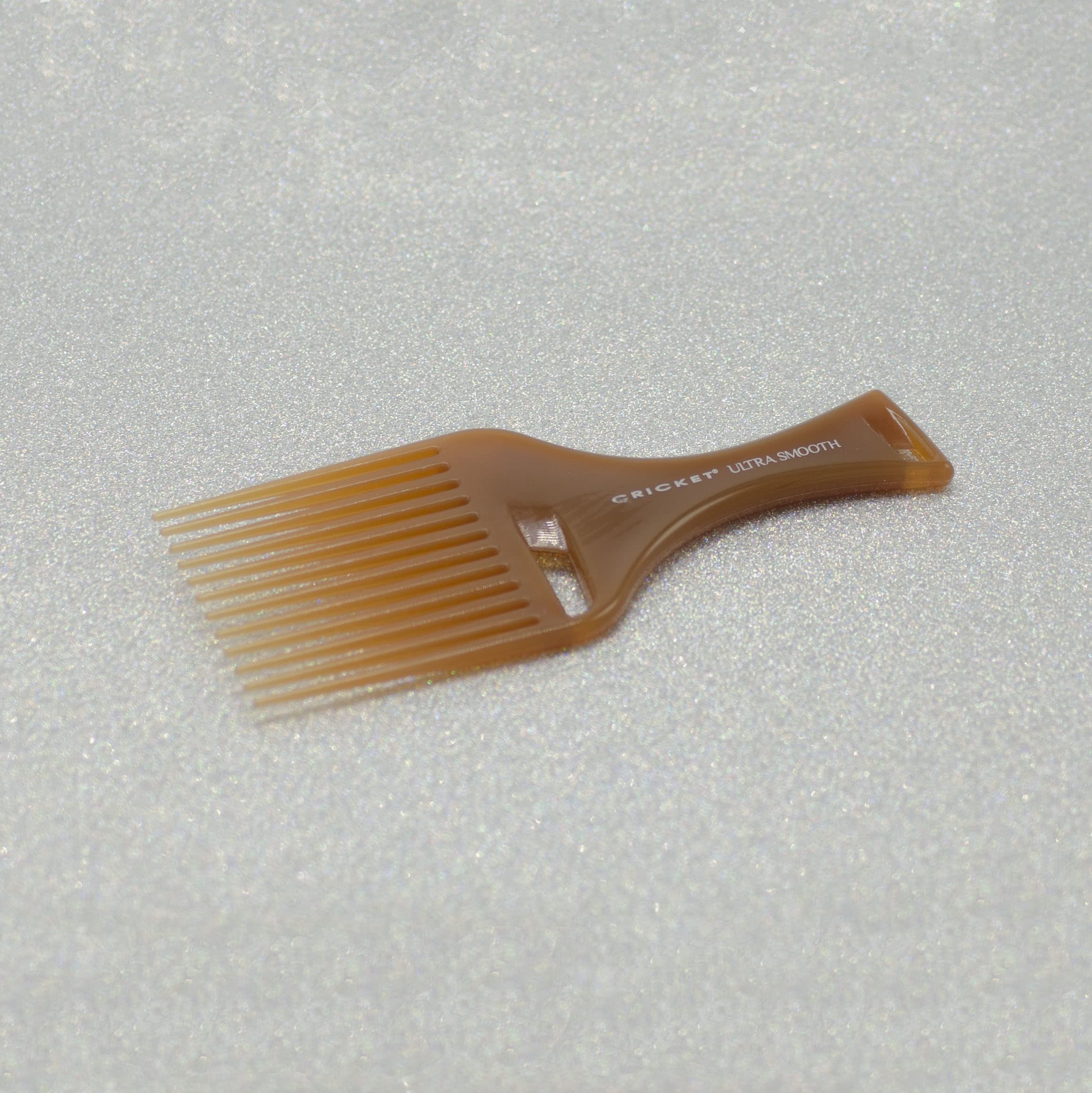 Cricket Ultra Smooth Hair Pick durable plastic blend for daily use.