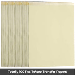 Cridoz tattoo stencil paper 4-ply full size allows clean tracing.
