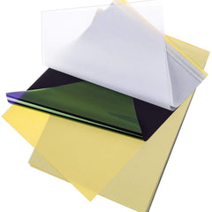 Cridoz tattoo transfer paper 35-sheet pack for clean stencil transfers.