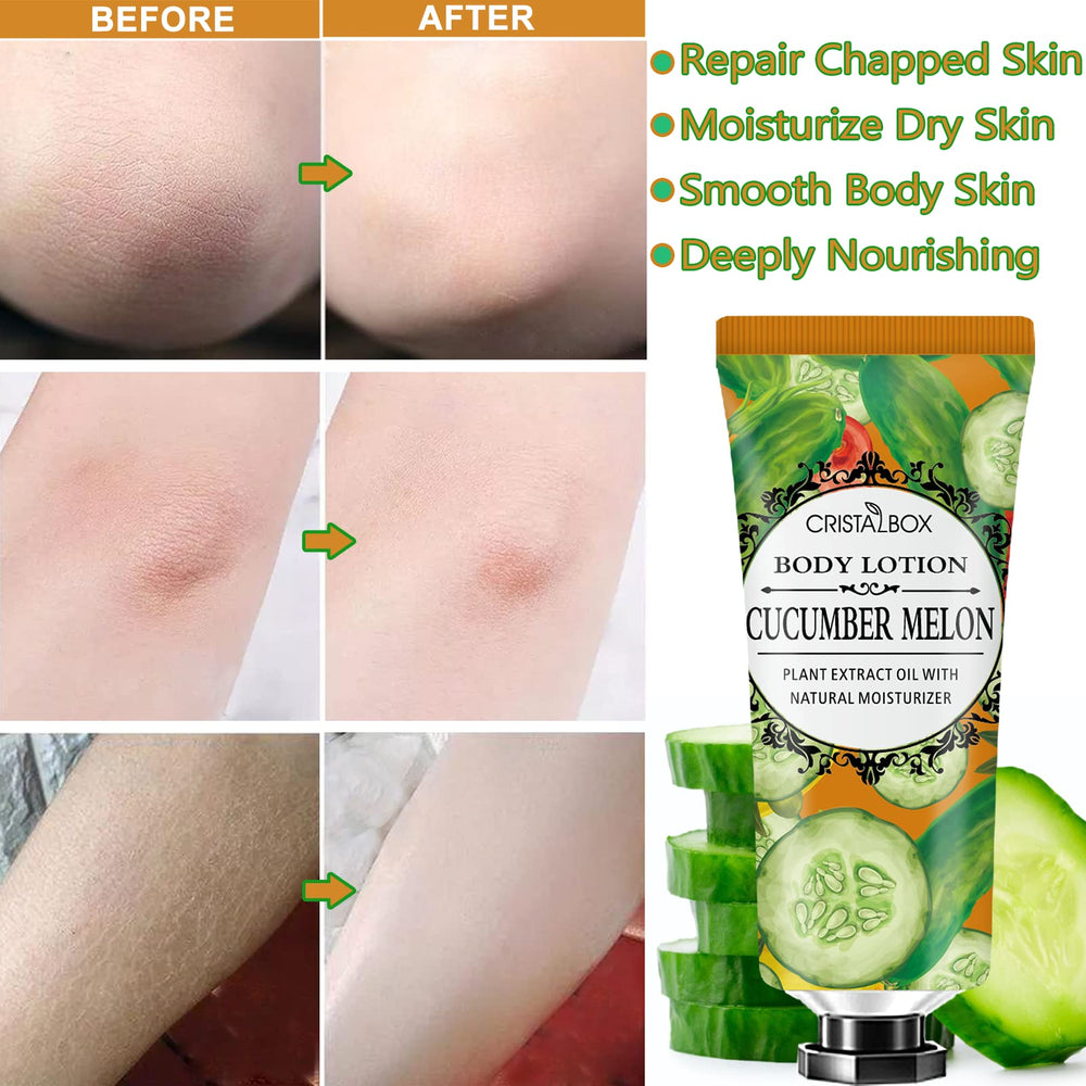 CRISTALBOX crema de cuerpo tamaño viaje, portable para llevar en bolso.