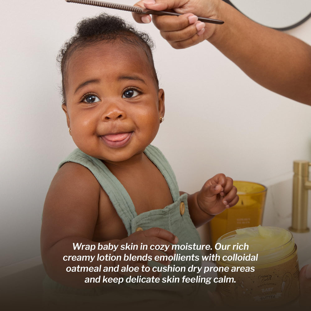 Final moisture step after bath with Cristina's Curls butter.
