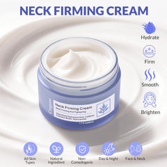 Aplicación de crema Crogooe en la mano para contorno del cuello.