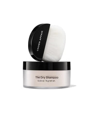 Crown Affair Dry Shampoo root-absorption action refreshes dull roots.