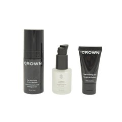 Crown Affair Mini Air Dry Set Finishing Gel bottle for defined, soft hold