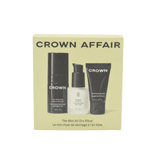 Crown Affair Mini Air Dry Set Texturizing Mousse bottle for natural waves and texture