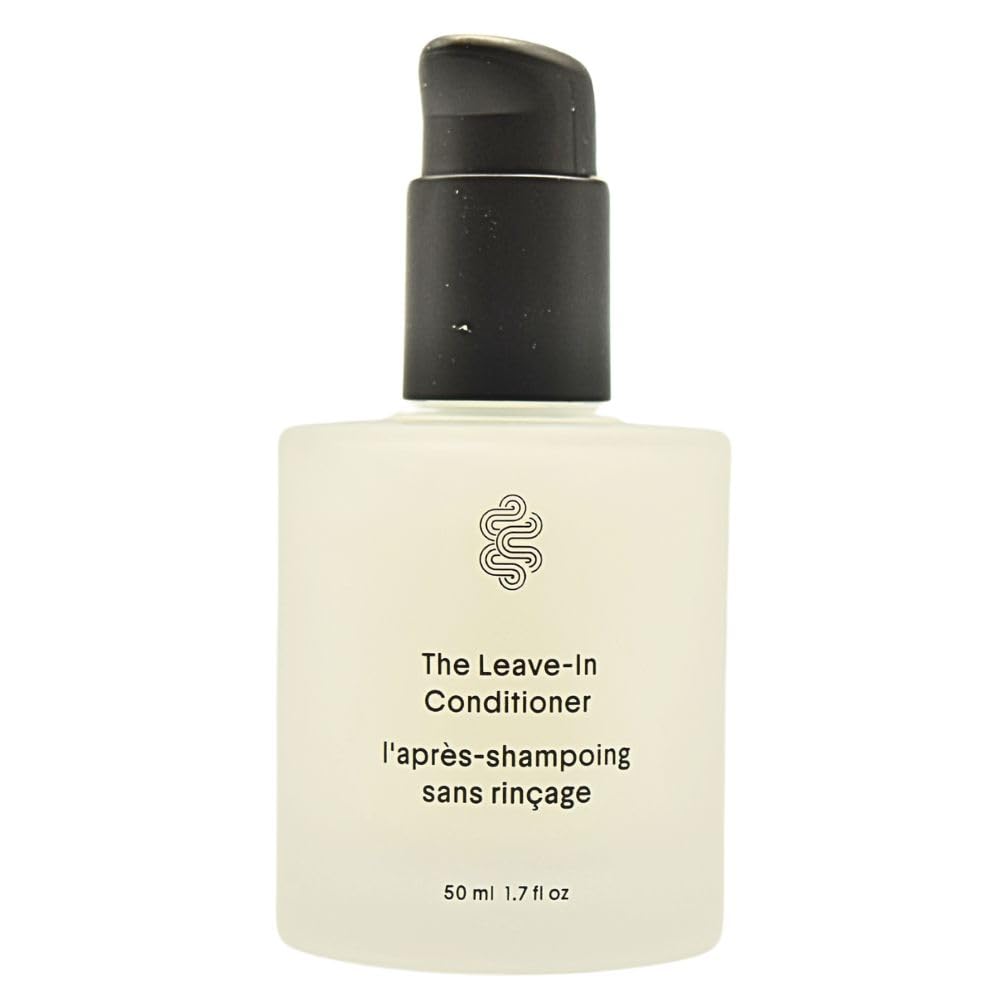 Crown Affair The Mini Leave-In Cream on wet hair for lightweight moisture and frizz control.