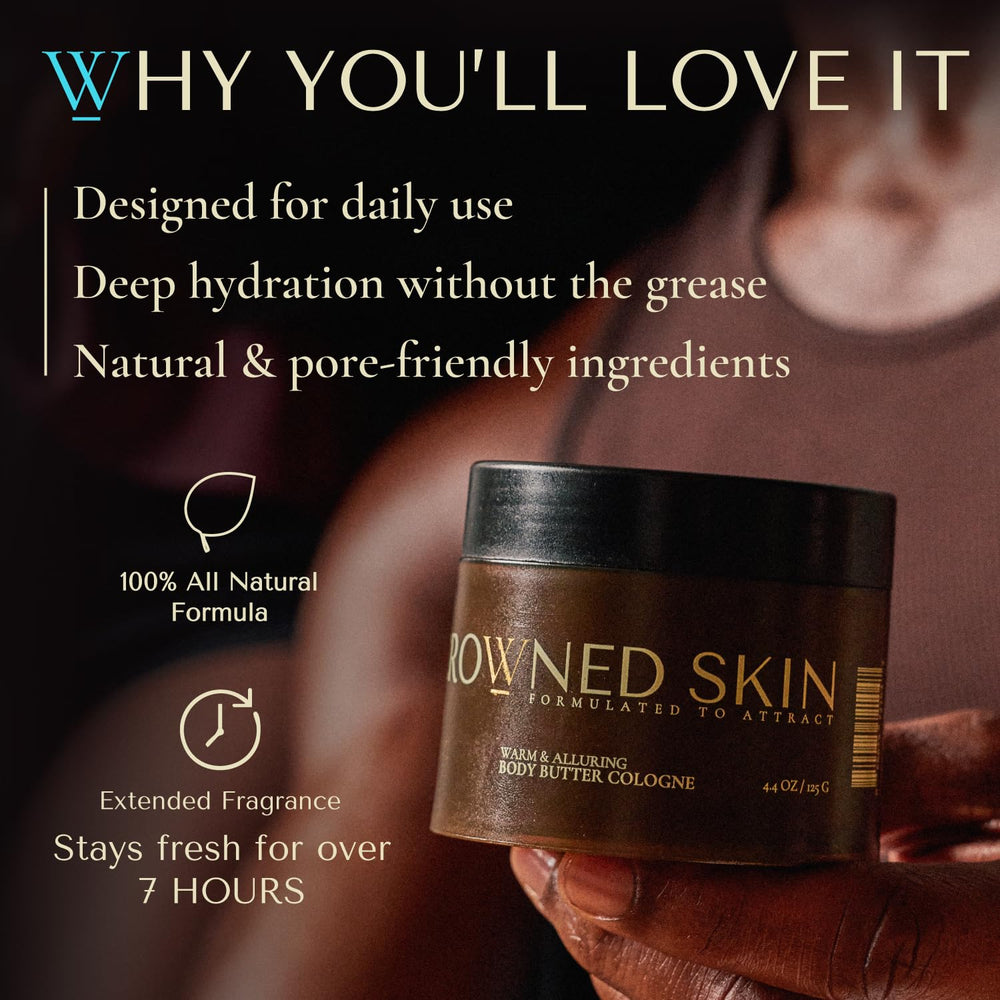 Pump application demonstrating easy, mess-free use of the body butter