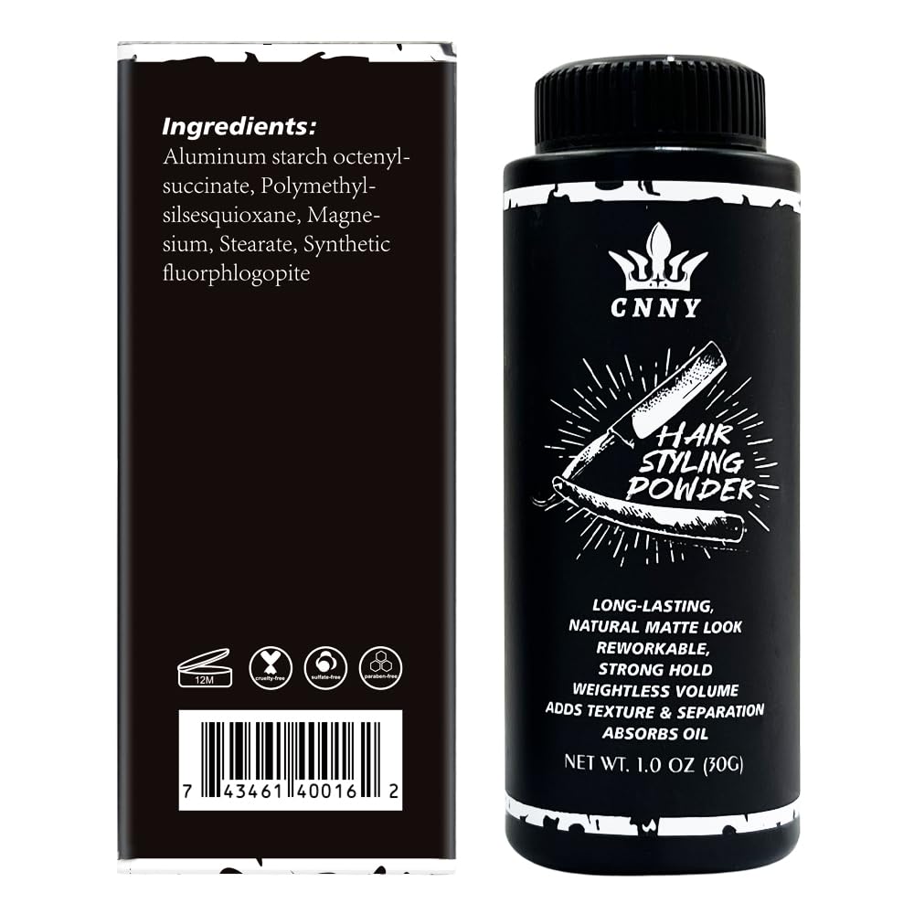 Crownnaturally CNNY matte finish on styled hair