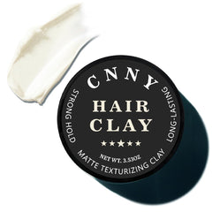 Crownnaturally CNNY arcilla para hombres con cabello fino, aporta textura suave.