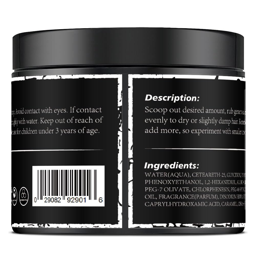 Crownnaturally CNNY Hair Pomade nourishes hair while styling with a professional finish.