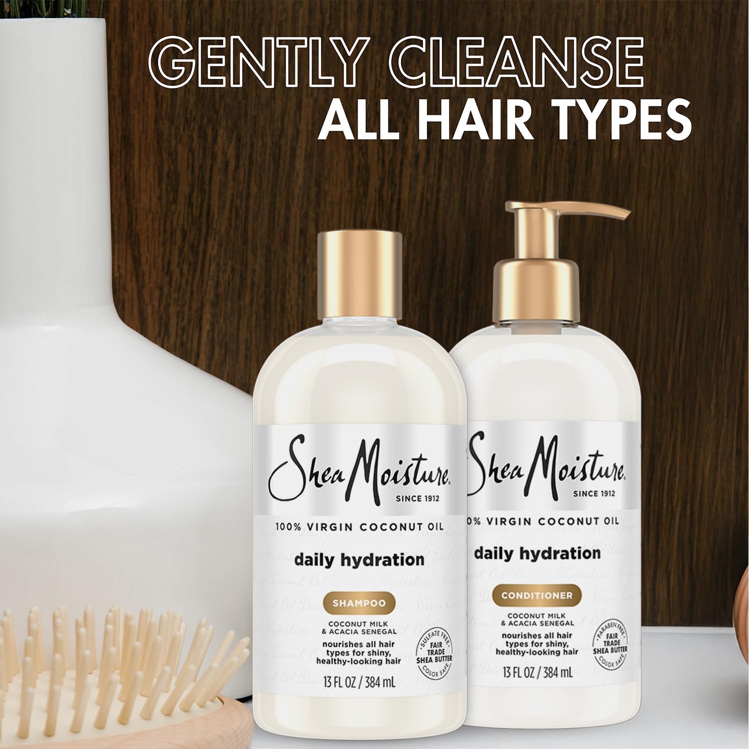 Cruelty-free logo on packaging signals ethical hair care