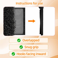 CRUIFU hair stretcher in breathable mesh keeps hair comfortable.