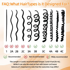 CRUIFU Lock Curly Hair Stretcher shows precision hooks for adjustable fit.