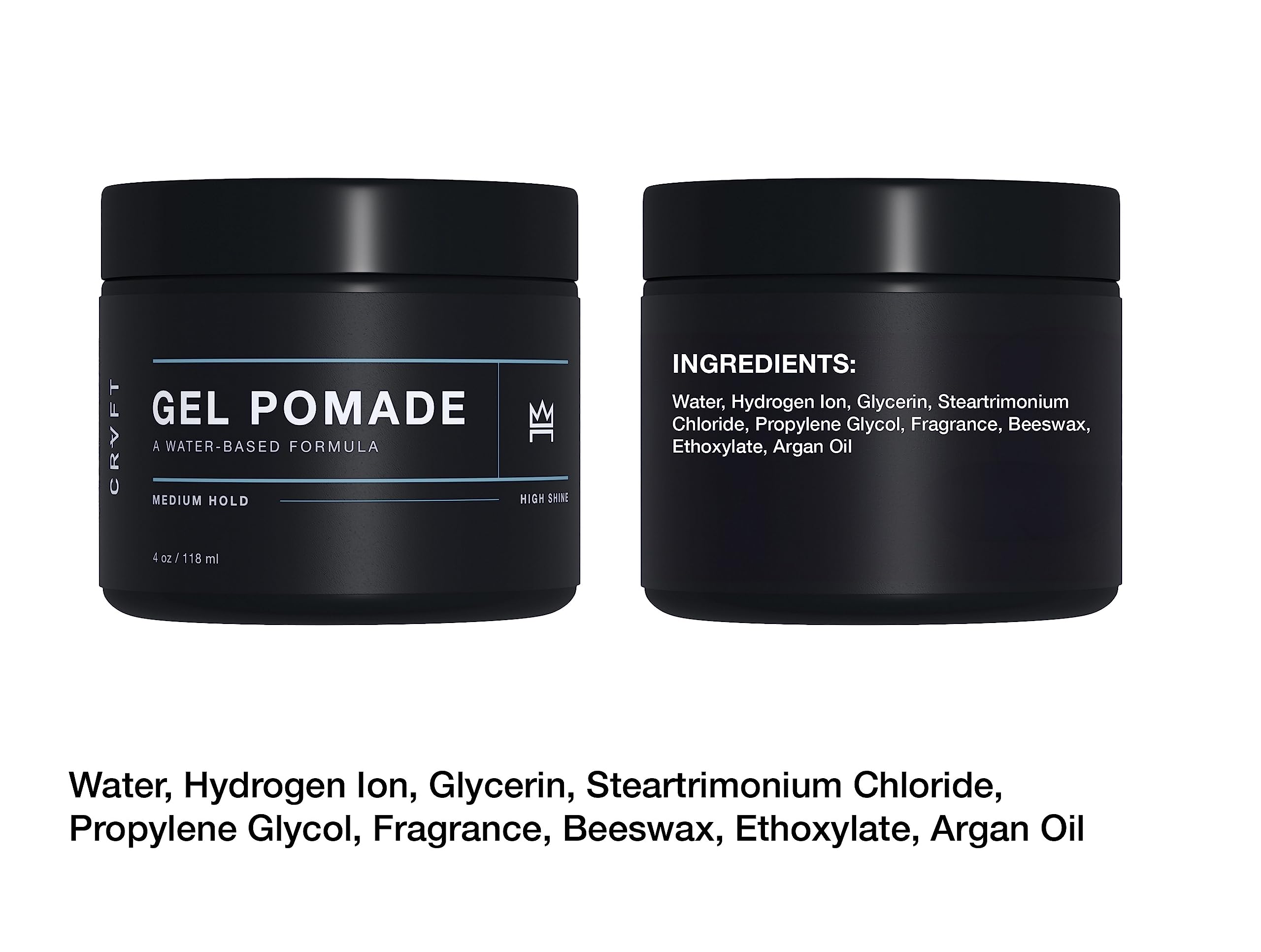 CRVFT Pomada de Gel para uso diario y look pulido.