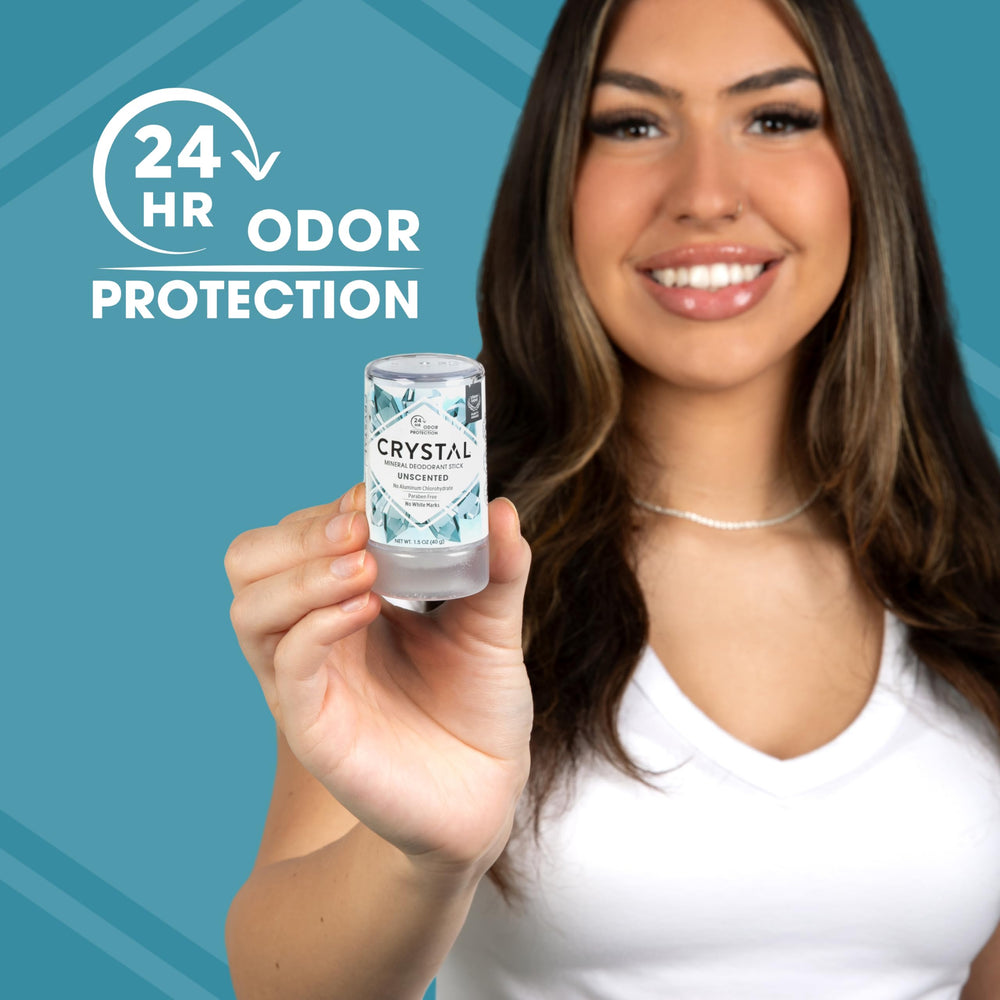 Crystal Essence clean-label-purity-award badge on packaging communicates trusted, high-quality ingredients