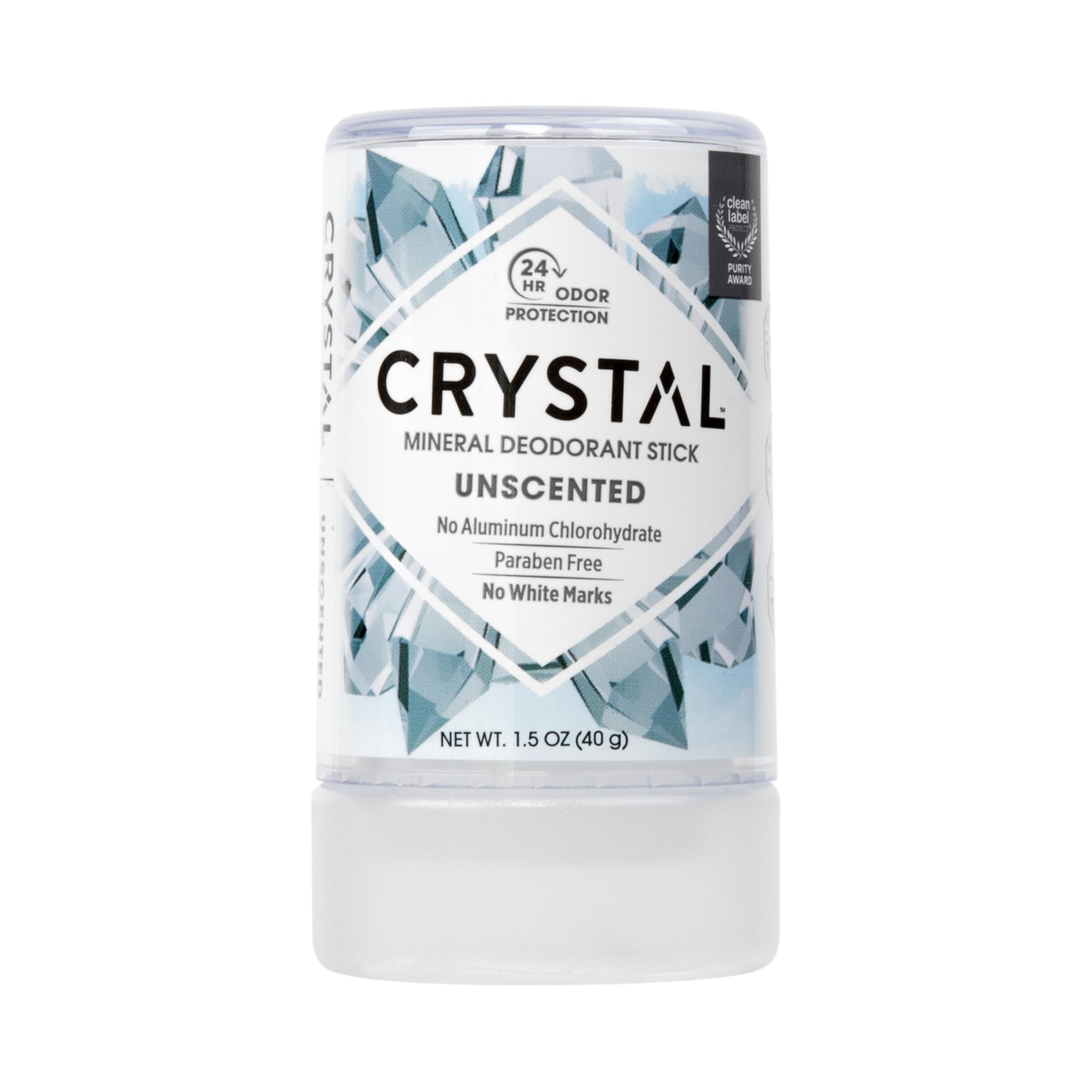 Crystal Essence crystal-deodorant-stick-travel-1-5oz on-the-go odor protection