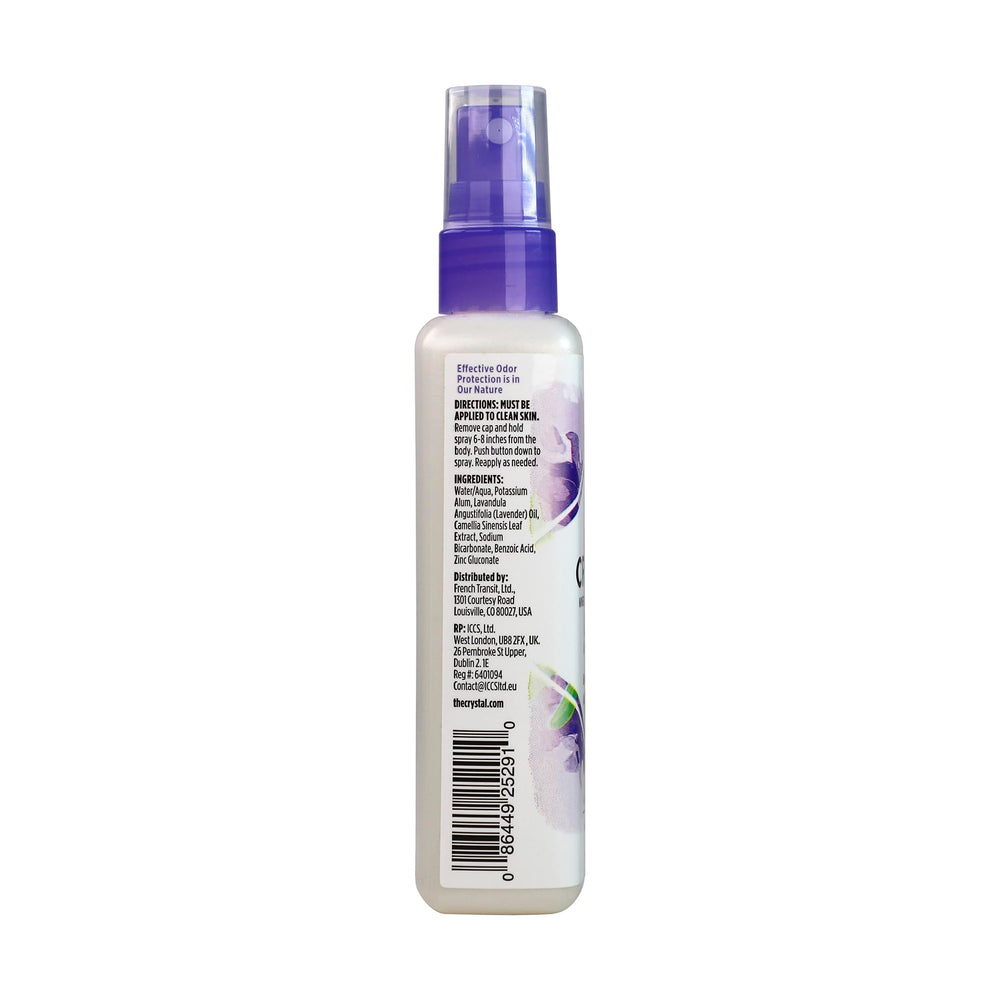 Protección 24 horas Crystal Essence, spray refrescante para piel sensible
