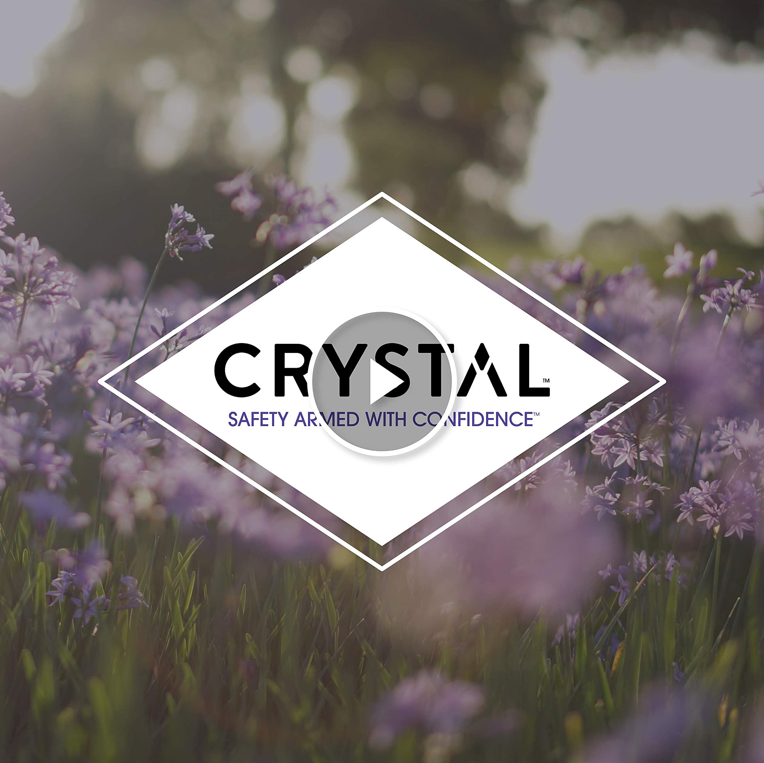 Granada elegante: Crystal Essence desodorante mineral para uso diario.