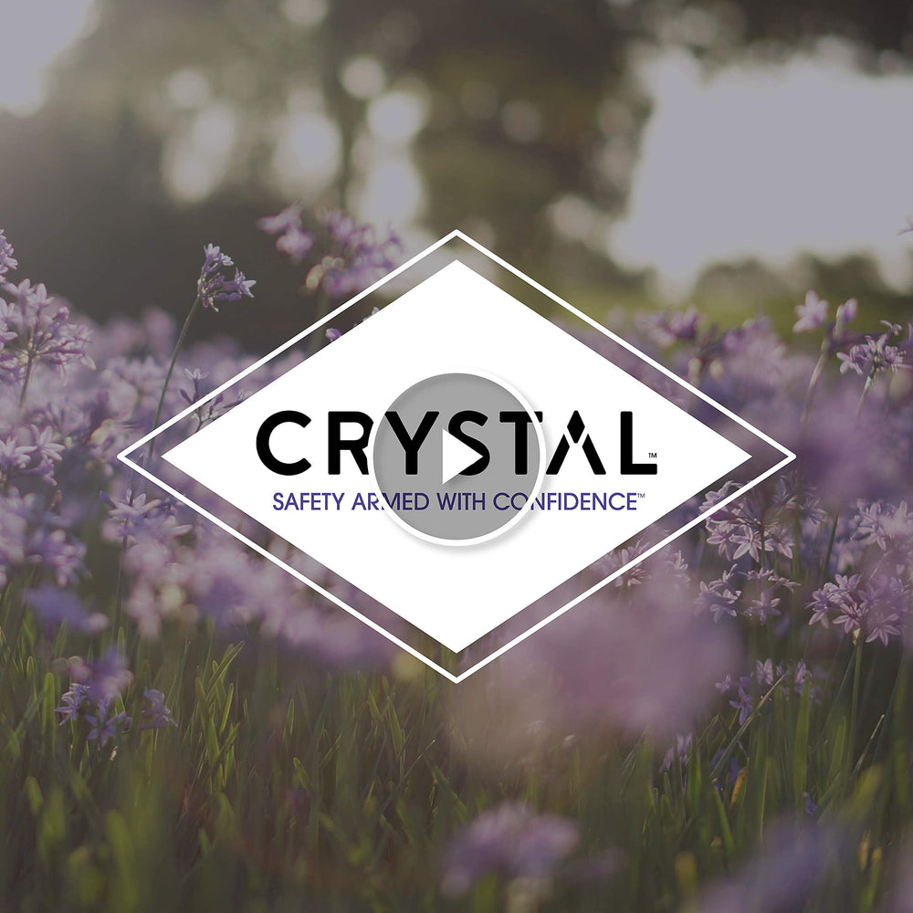 Granada elegante: Crystal Essence desodorante mineral para uso diario.