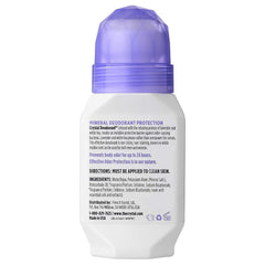 Crystal Essence desodorante mineral roll-on textura líquida, sensación fresca al momento de aplicar.