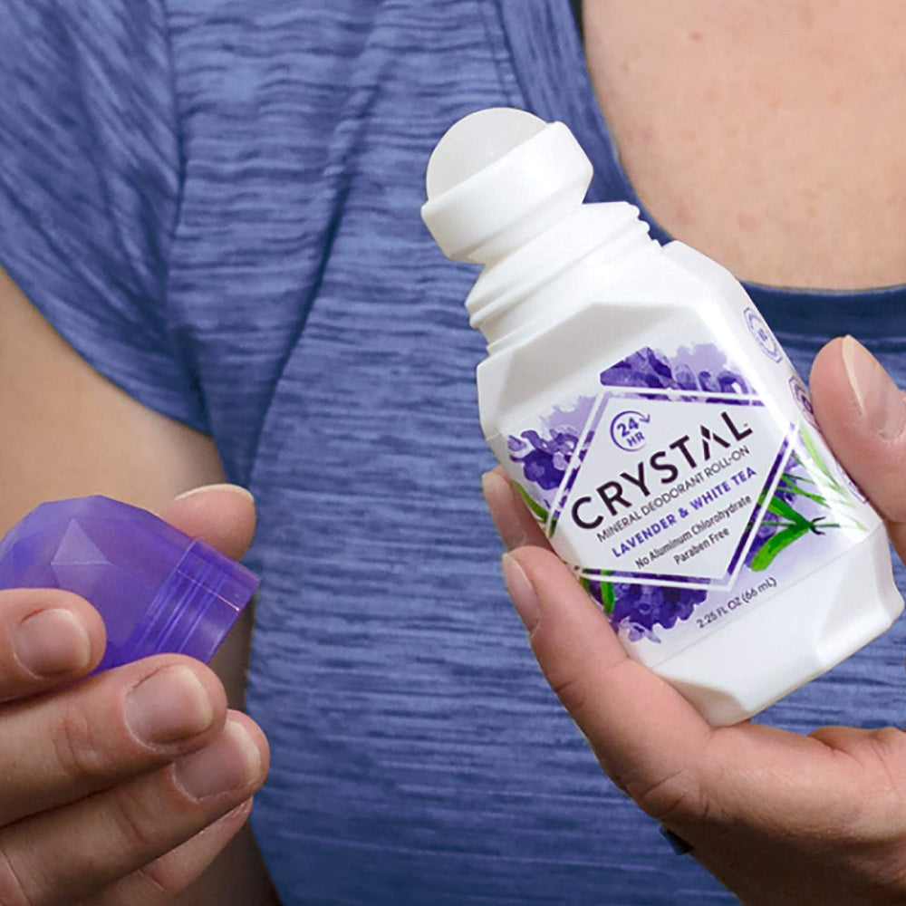 Protección de olor de Crystal Essence durante todo el día hasta 24 horas.