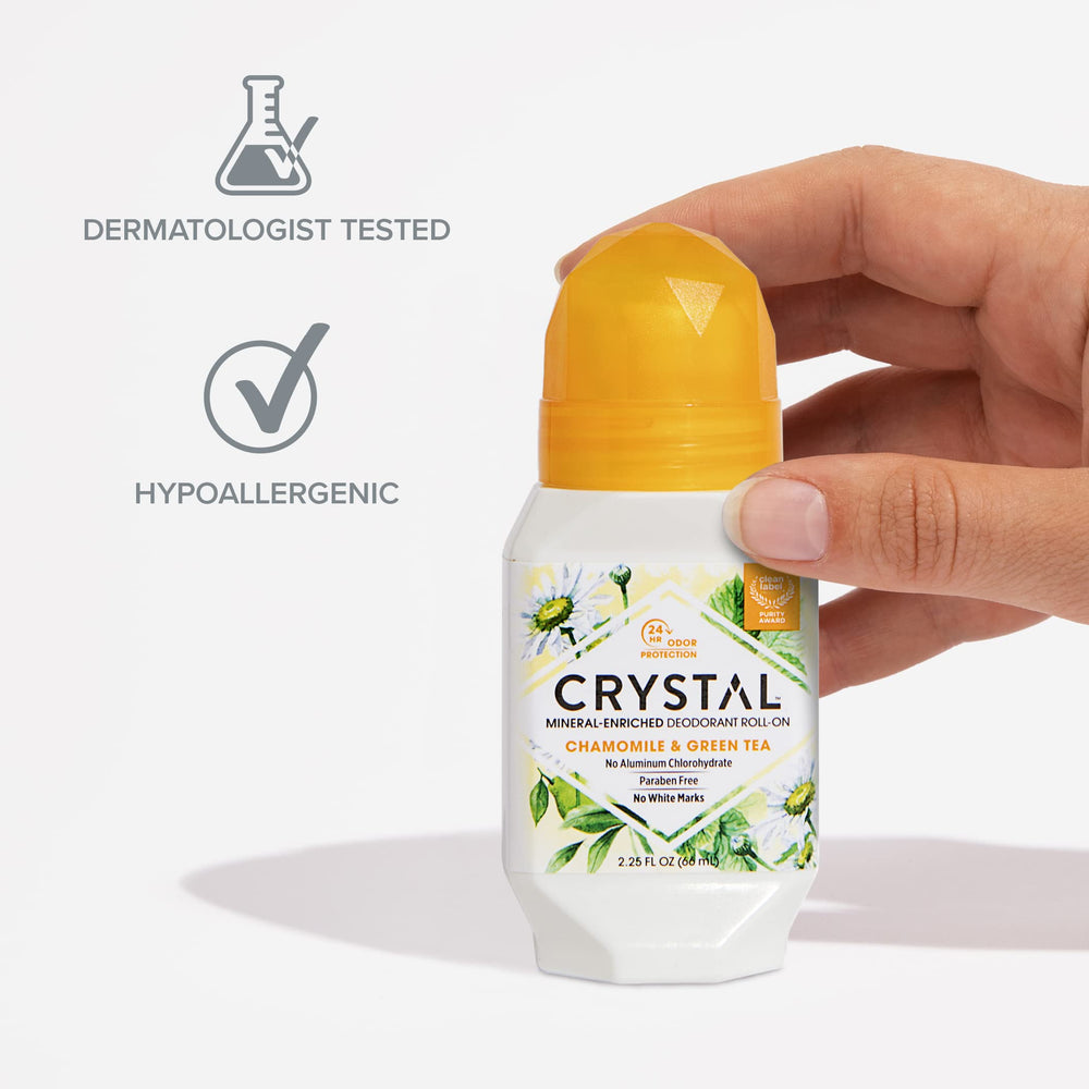 Underarm application shown with smooth glide and clean skin surface.
