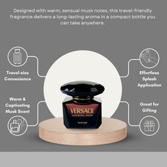 Crystal Noir gardenia-notes convey bold, sensual aura for special nights