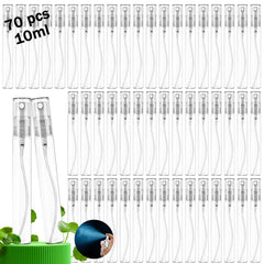 Csdtylh mini spray bottle in clear glass for compact travel storage.