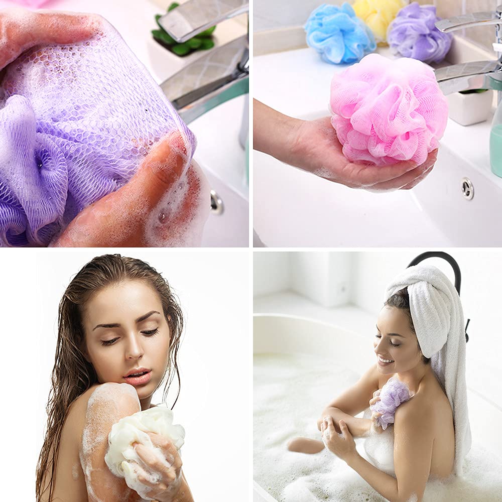 Cshangzei exfoliating sponge helps skin look smoother after use.