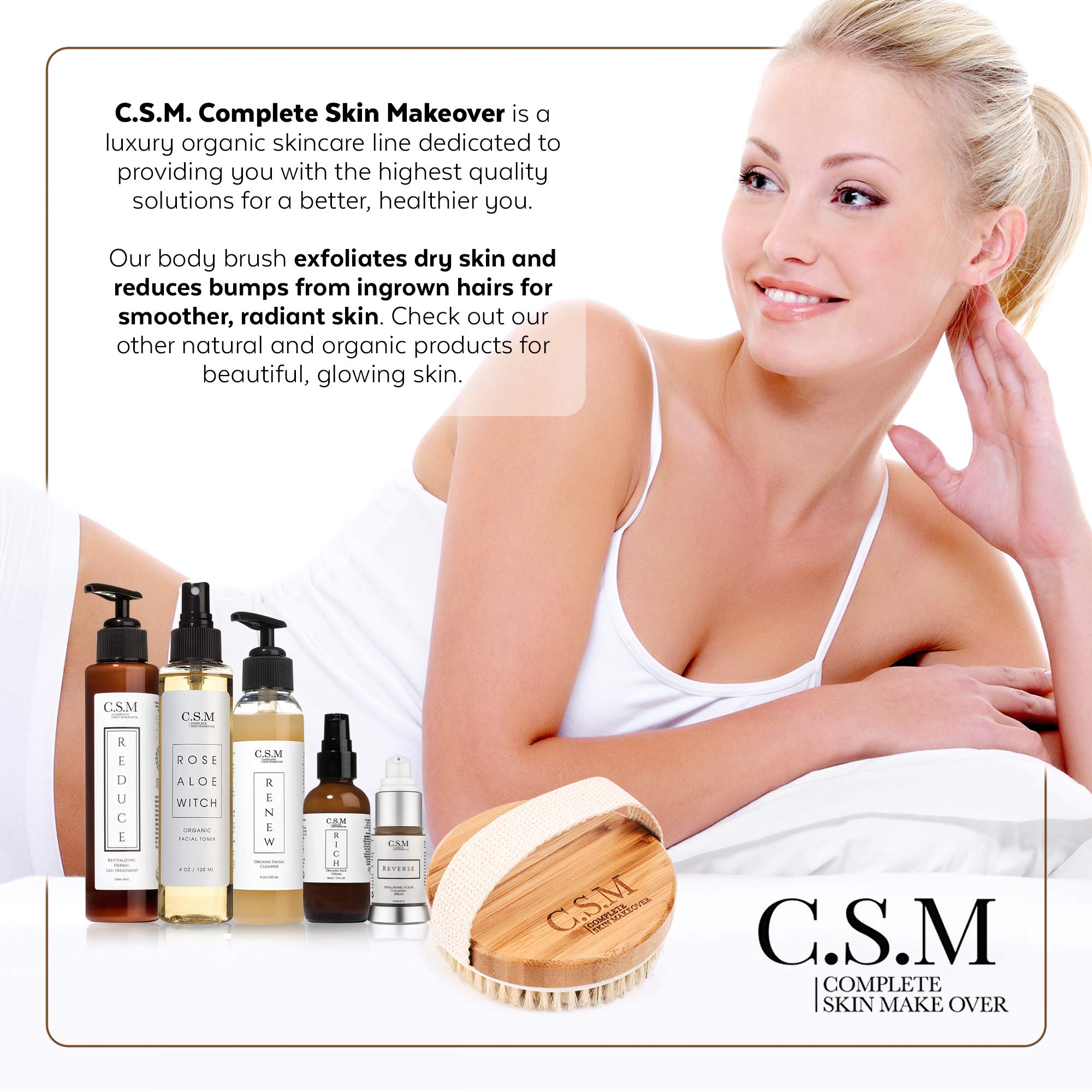 Skin texture demo after brushing with CSM