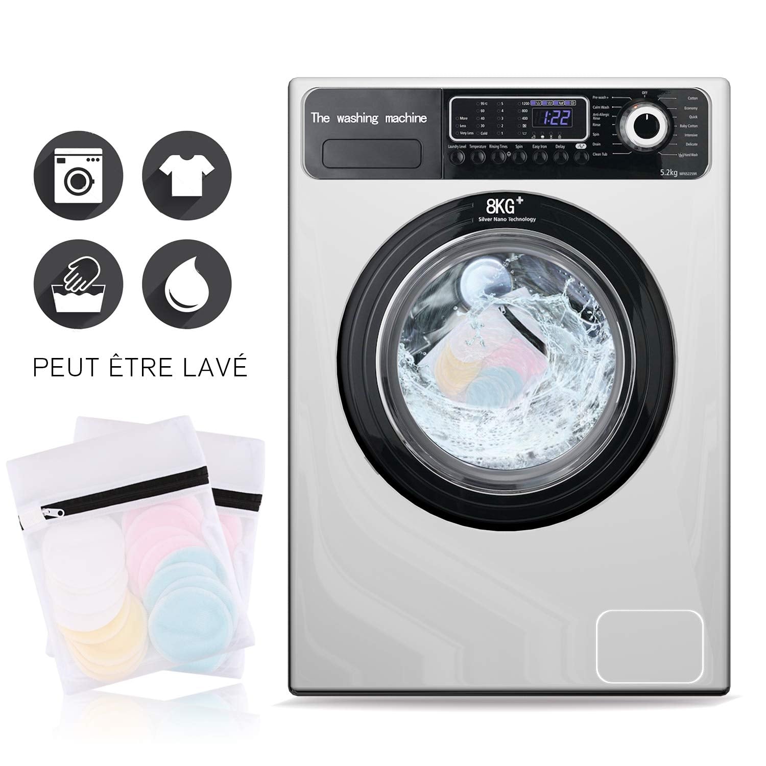 CT CAPETRONIX eco-friendly bamboo-cotton pads reduce waste