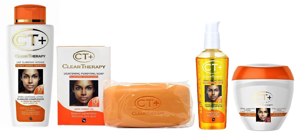 CT+ Clear Therapy Extra Lightening Cream jar for daily hydration and even-toned skin care