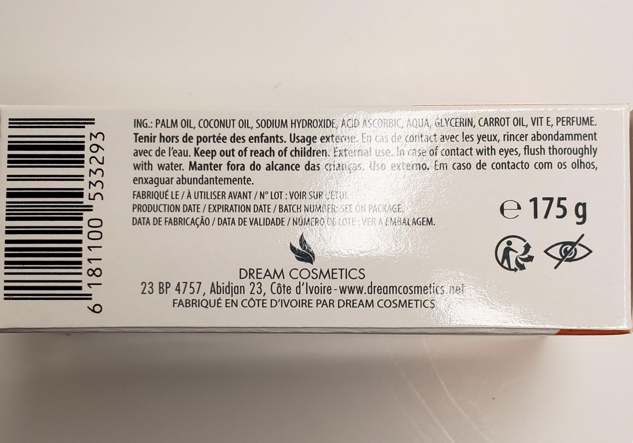 CT+ Clear Therapy Liner101 LPS40 Pencil for precise lining and makeup finish