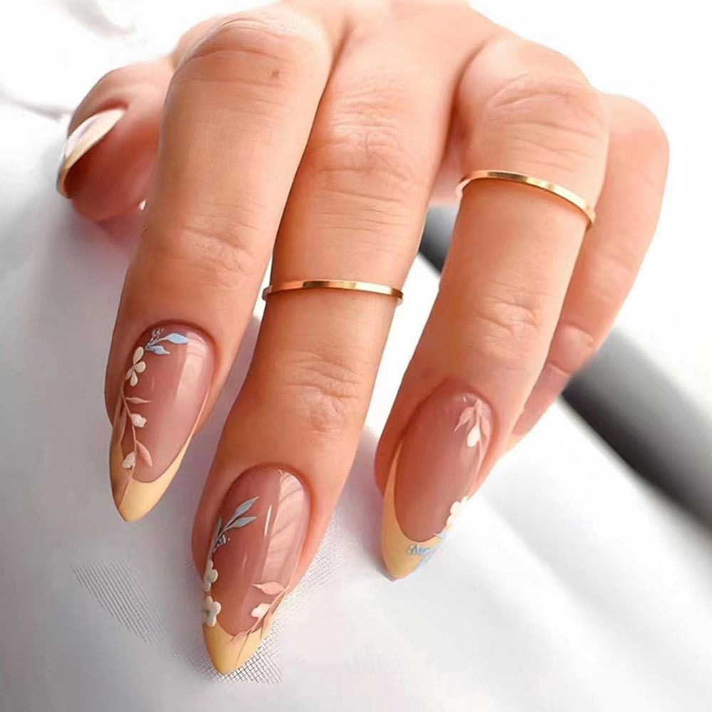 CTTHNBD uñas adhesivas fáciles de aplicar, ahorro de tiempo.