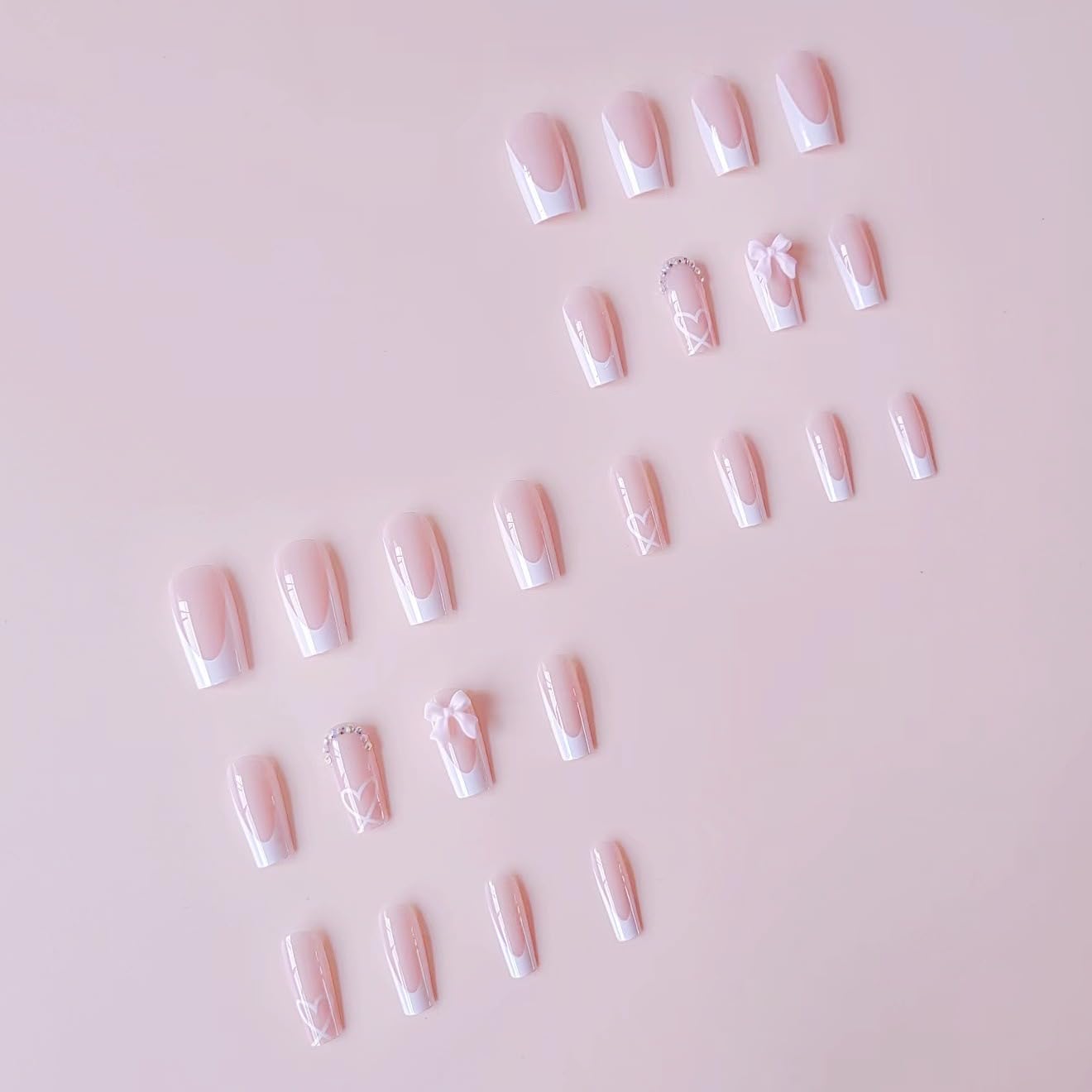 CTTHNBD coffin nails close-up highlighting durable acrylic material.