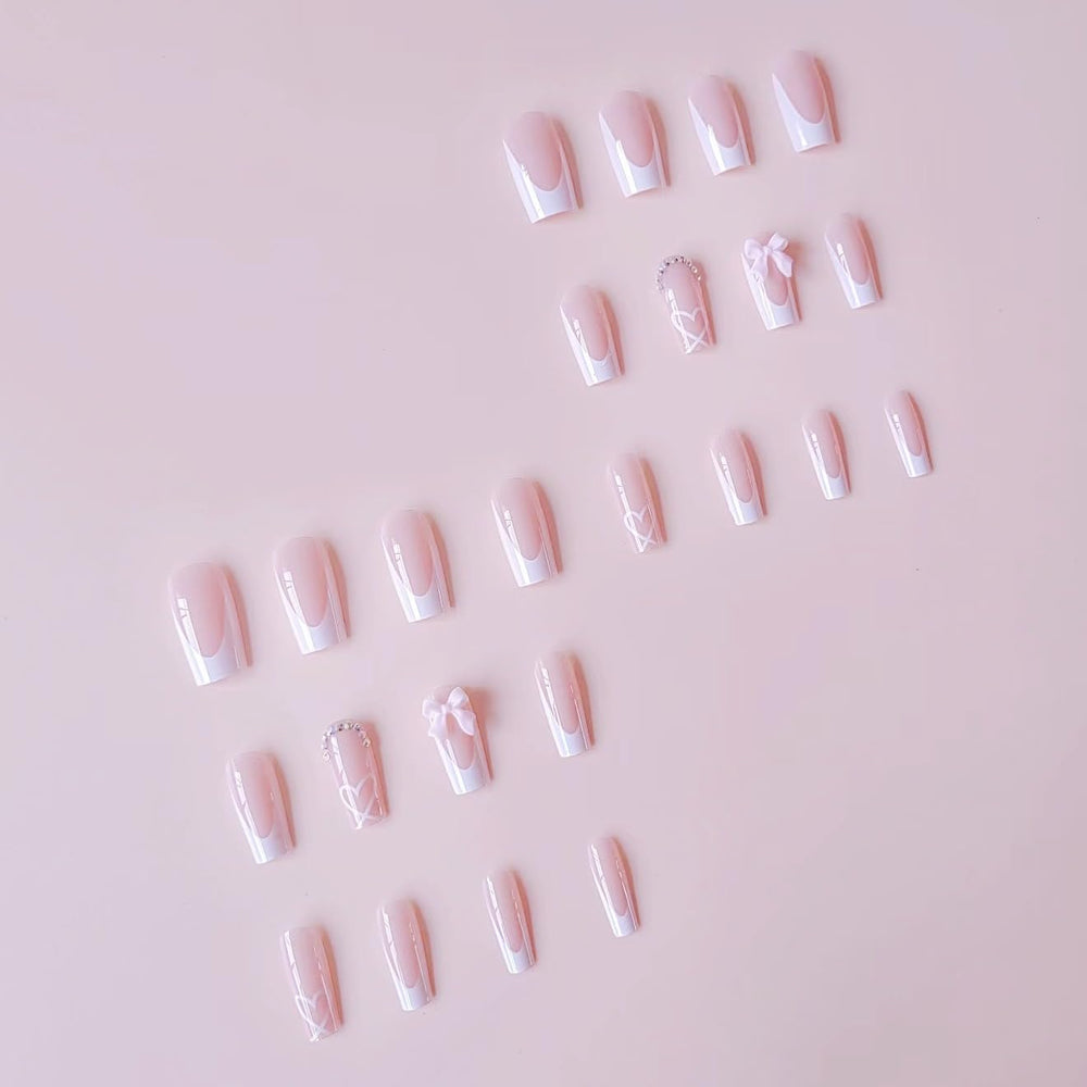 CTTHNBD coffin nails close-up highlighting durable acrylic material.