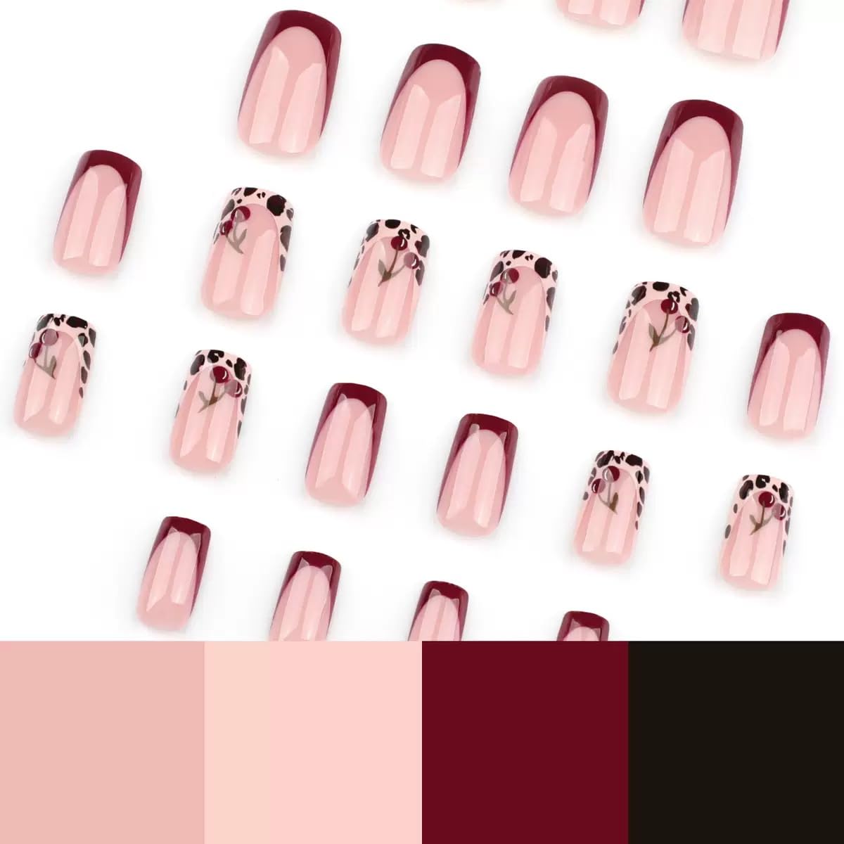 CTTHNBD acrylic nails use safe, durable material for lasting wear.
