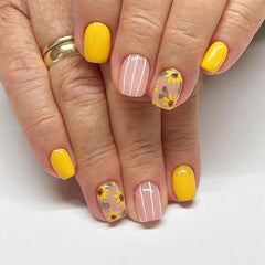 CTTHNBD set de uñas postizas 144 piezas en 6 estilos para variedad diaria.