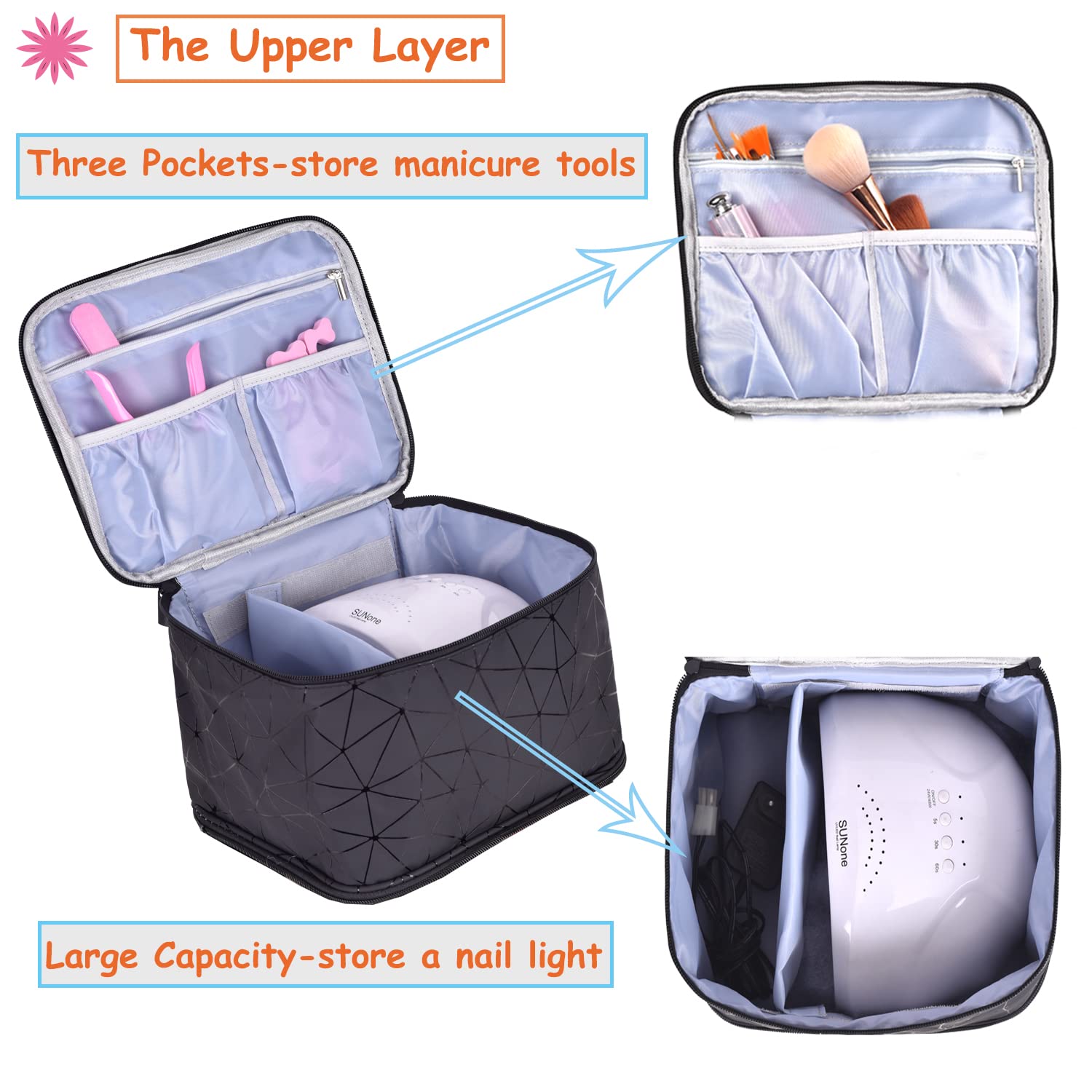 CTWWFS removable foam insert separates bottles to prevent bumps.