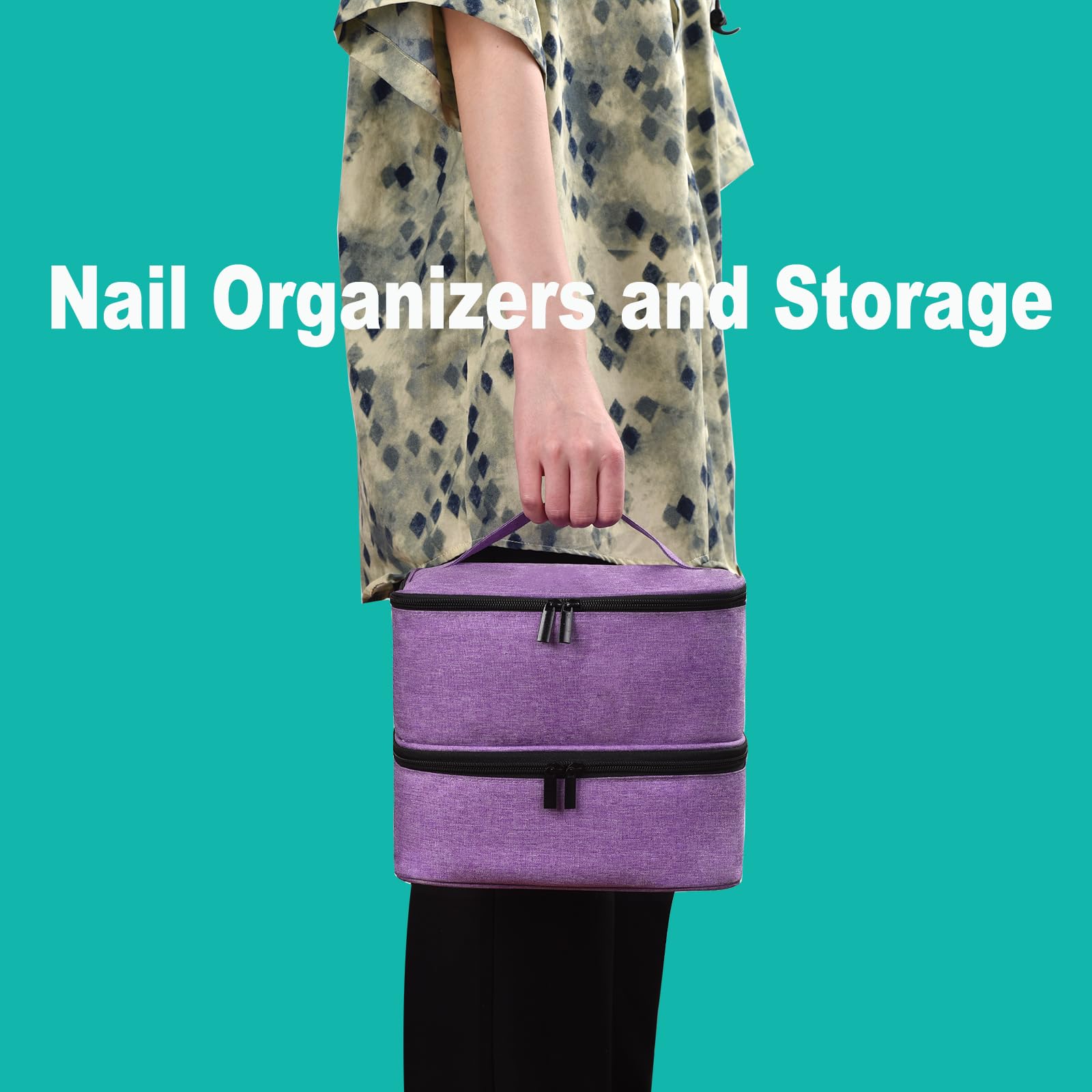 CTWWFS travel-friendly design with sturdy handle for on-the-go manicures.
