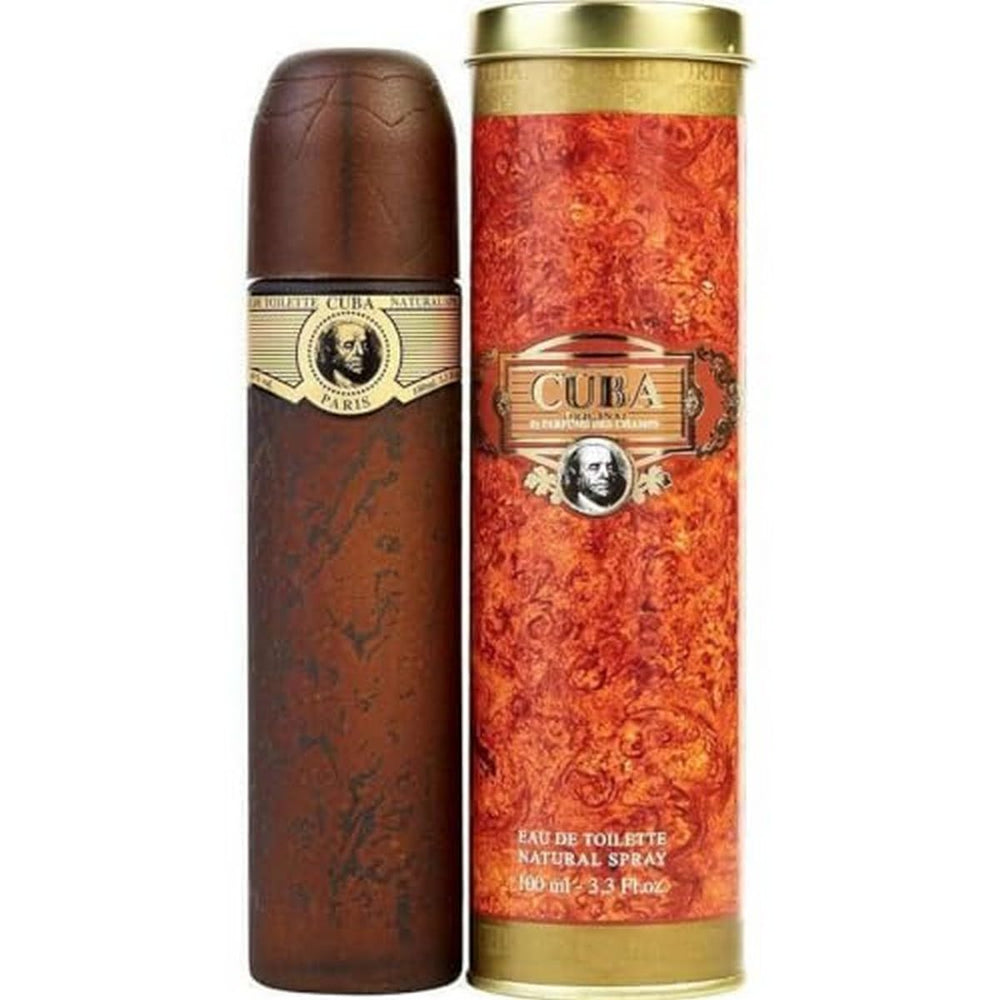 Cuba Gold Eau de Toilette spray for men, a versatile daily scent for casual and professional occasions.