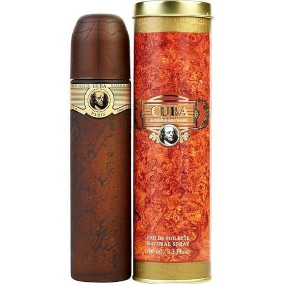 Cuba Gold Eau de Toilette spray for men, a versatile daily scent for casual and professional occasions.
