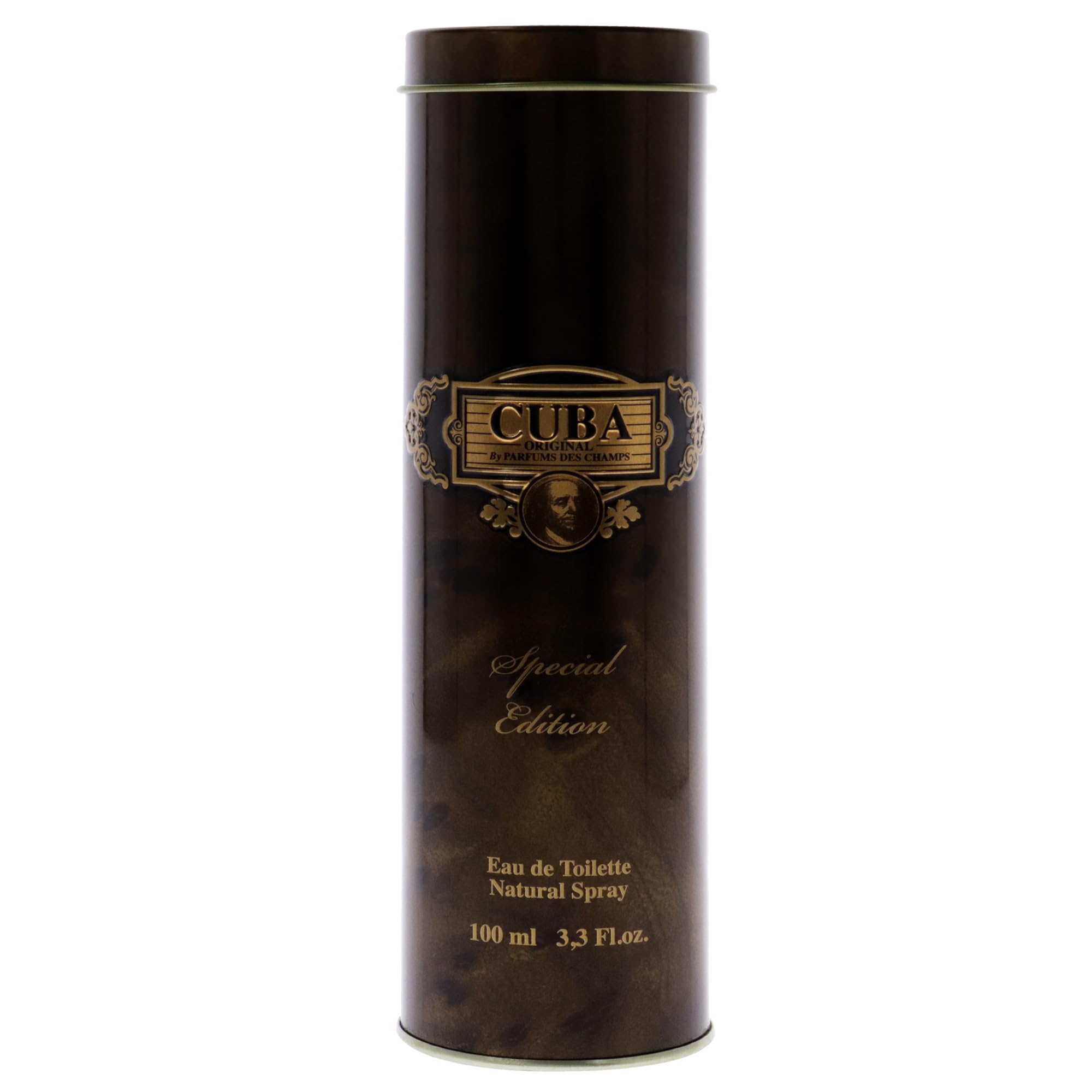 Cuba Gold Special Edition bottle shows smoky vetiver hints for daytime wear
