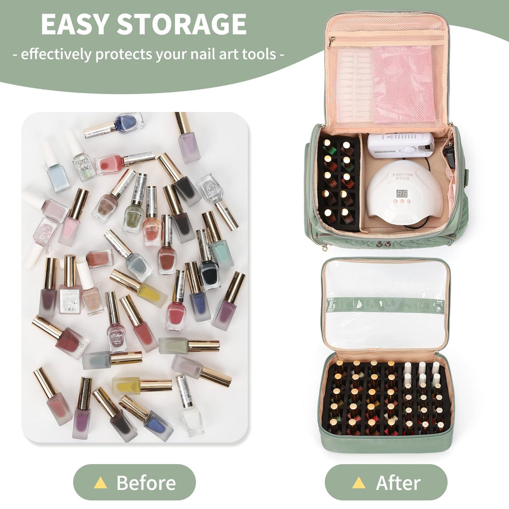 Cubetastic organizer side pocket view highlighting portable storage on the go